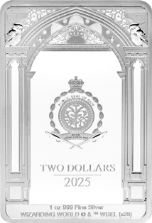 1 Unze Silber Harry Potter Werwolf Magische Kreaturen 2025 PP (Auflage: 2.000 | Polierte Platte)