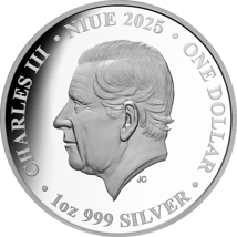 1 Unze Silber Kolibri 2025 (Auflage: 750 | Polierte Platte)