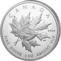 1 Unze Silber Triple Maple Leaf 2025 (Auflage: 7.500 | Polierte Platte)
