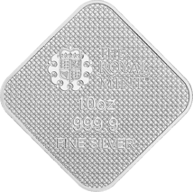 10 Unze Silberbarren The Queen's Beasts (Auflage: 6.000)