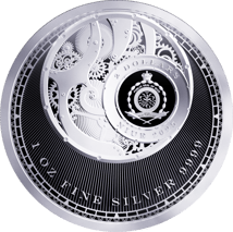 1 Unze Silber Chronos 2025 (Auflage: 2.000 | Prooflike)