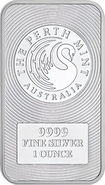 1 Unze Silberbarren Känguru Perth Mint