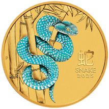 1/10 Unze Gold Lunar III Schlange 2025 (Auflage: 20.000)
