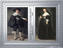 500 g Silber Meisterwerke der Museen Marten and Oopjen - Rembrandt (Auflage: 250 | Polierte Platte)