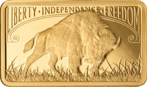 5g Goldbarren PAMP America the Free -  Buffalo