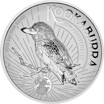 5 Unze Silber Kookaburra 2025 (Auflage: 500 | High Relief | Polierte Platte)