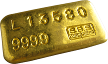 100 g Goldbarren S.B.S Metaux Precieux (Gussbarren)