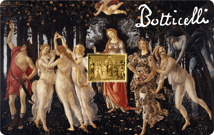 Gold Sandro Botticelli Primavera Münze