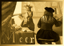 Gold Jan Vermeer Die Malkunst Münze