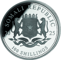 1 Unze Silber African Wildlife Leopard 2025 (Auflage: 5.000 | teilvergoldet)