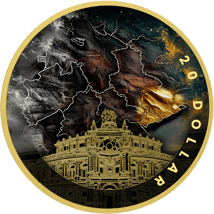 1 Unze Silber Dresdner Semperoper 2025 (Auflage: 100 | teilvergoldet)