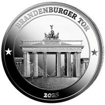 1 Unze Silber Brandenburger Tor (Auflage: 5.000 | Polierte Platte)