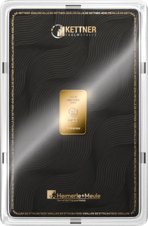 2,5g Goldbarren Heimerle und Meule (Kettner Edelmetalle)
