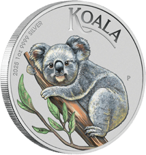 1 Unze Silber Koala ANDA 2025 (Auflage 2.500 | coloriert)