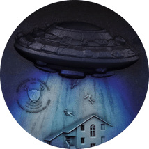 2 Unze Silber Alien We are here 2025 (Auflage: 199 | High Relief | Antik Finish)