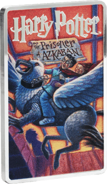 2 Unze Silber Harry Potter Gefangene von Askaban Buchcover 2025 (Auflage: 1.000 | Polierte Platte)