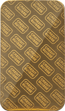 50g Goldbarren Credit Suisse