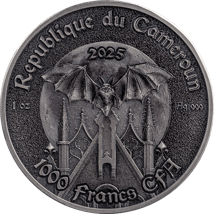 1 Unze Silber Creatures of Nocturne The Raven 2025 (Auflage: 1.000 | High Relief)