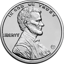 1 Unze Silber Lincoln Penny