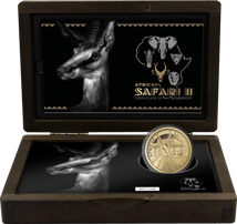 1 Unze Gold African Safari II Antilope 2023 PP (Auflage: 100 | Polierte Platte | Zertifikat Nr. 1)