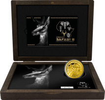 2 Unze Gold African Safari II Antilope 2024 PP (Auflage: 50 | Polierte Platte | Zertifikat Nr. 50)
