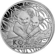 1 Unze Silber RAM Koala 2025 (Auflage: 3.500 | High Relief | Polierte Platte)
