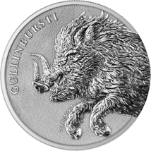 1 Unze Silber Germania Beasts Gullinbursti 2025 (Auflage: 25.000)