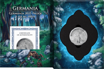 1 Unze Silber Germania 2025 (Auflage: 1.000 | Polierte Platte)