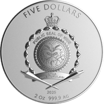 2 Unze Silber Drache und Phönix 2025 (Auflage: 222 | High Relief | Polierte Platte)