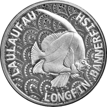 1 Unze Silber Tokelau Longfin Bannerfish 2024 (Auflage: 10.000)