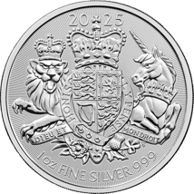 1 Unze Silber The Royal Arms 2025 (Auflage: 100.000)