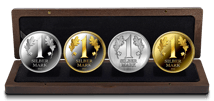 Silbermark Silber Set 2025 (Auflage: 250 | teilvergoldet | Polierte Platte)
