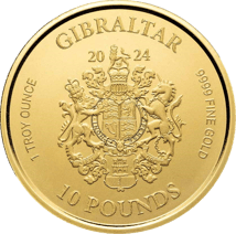 1 Unze Gold Lady Justice 2024 (Auflage: 2.000)