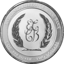 1 Unze Silber EC8 St. Kitts & Nevis Coat of Arms 2024 (Auflage: 25.000)