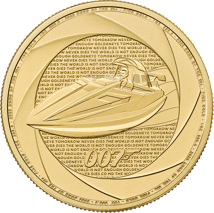 1 Unze Gold Six Decades of 007 - Bond of the 90s 2025 (Auflage: 5.000)