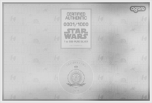 1 Unze Silber Darth Vader Blueprint 2025 (Auflage: 1.000)