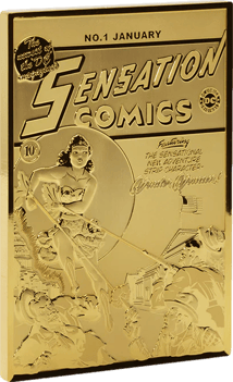 5 Unze Silber Sensation Comics DC Golden Era 2025 (Auflage: 500 | vergoldet)