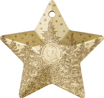 1 Unze Silber Holiday Ornament 2025 (Auflage: 499 | vergoldet)