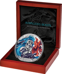 5 Unze Silber Glücksverheißende Kreaturen 2025 (Auflage: 388 | Polierte Platte)