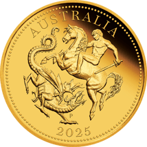 Gold Australian Sovereign 2025 (Auflage: 1.500 | Polierte Platte)