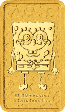 1g Goldbarren SpongeBob Schwammkopf (Auflage: 5.000)