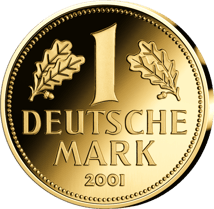 1/4 Unze Gold Deutsche Mark 2025 (Auflage: 499 | 1 D-Mark Neuauflage)