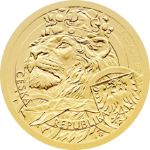 1/25 Unze Gold Tschechischer Löwe 2025 (Auflage: 20.000)