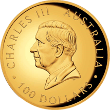 1 Unze Gold Perth Mint Schwan 2025 (Auflage: 188 | High Relief | Polierte Platte)