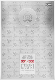1,5 Unze Silber Ant-Man Infinity Saga Phase Two 2025 (Auflage: 500 |  Polierte Platte)
