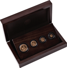 Krügerrand 4 Münzen Fractional Set 2025 PP (Auflage: 150)