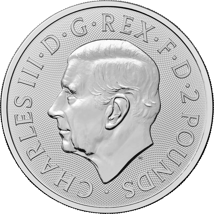 1 Unze Silber British Lion 2025 (Auflage: 50.000)