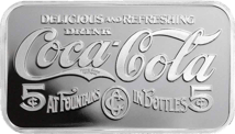 1 Unze Silberbarren Coca Cola Vintage