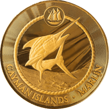 1/10 Unze Gold Cayman Islands Marlin 2025 (Auflage: 1.000)