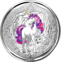 1 Unze Silber Fiji Unicorn Veloria 2024 (Auflage: 1.500)
